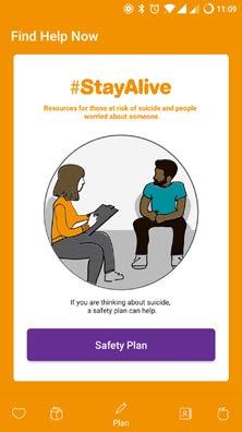 If you are thinking about suicide a safety plan can help you Reasons for Living A customisable list of reasons for staying alive.