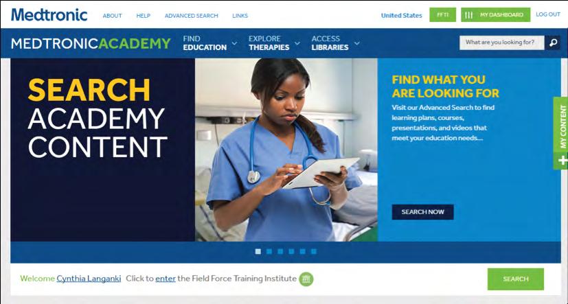 53401 TRAINING RESOURCES Education materials: medtronic academy.