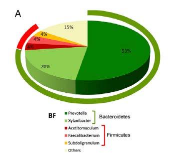 Diet and gut microbiota Comparison of the fecal microbiota of European children (EU) and that of children from a rural African village of Burkina Faso