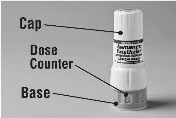 Use your ASMANEX TWISTHALER regularly and at the same time each day, as prescribed by your health care provider.