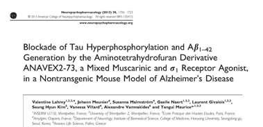 neurodegenerative processes ANAVEX 2-73 alleviates Tau pathology in neurodegenerative