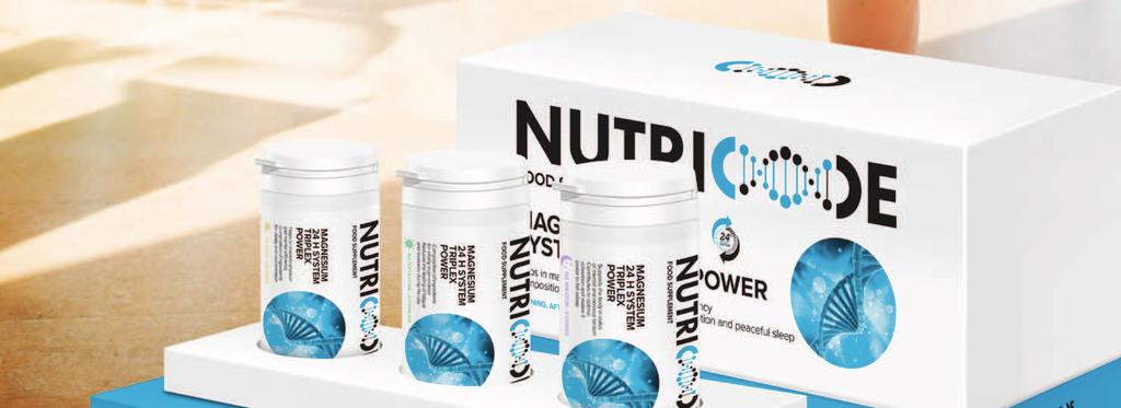 Thanks to MAGNESIUM 24 H SYSTEM TRIPLEX POWER you will wake up in the