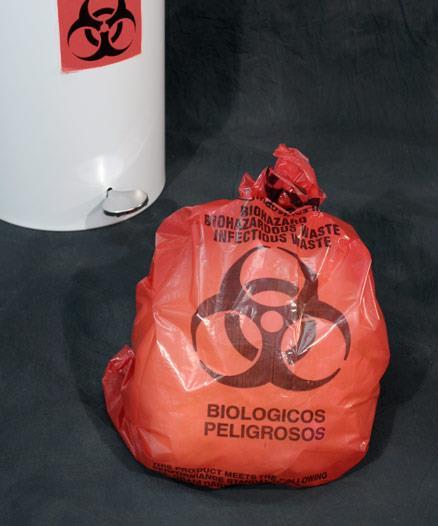 Precautions for Environmental Cleanliness Place sharps in puncture-proof biohazardous waste containers Clean up spills