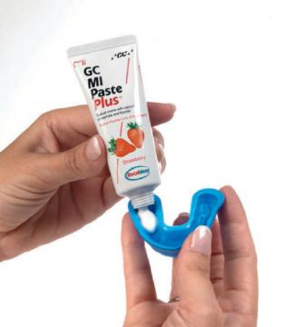 Tooth Mousse and MI Paste Plus: For remineralising 1, 11 and inhibiting 7 initial caries lesions 3, 13 For desensitising During and after orthodontic treatment,