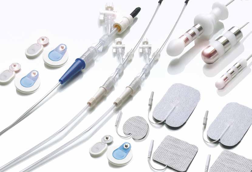 Accessories / Electrodes / Disposables rectal probe vaginal probe EMG surface electrodes 22 x 30 mm EMG surface electrodes 37 mm round TENS electrode 50 x 90 mm intravesical probes small
