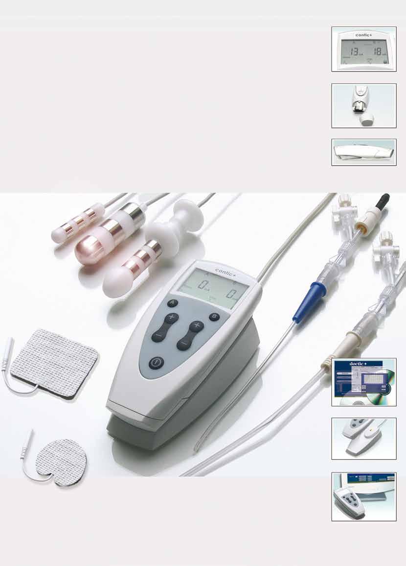 contic +... the first choice in electrostimulation therapy for the treatment of incontinence.