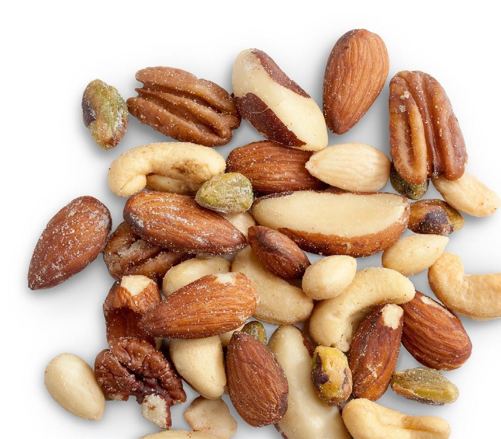 Nutrition tip of the week Go Nuts for nuts Knowing what to snack on in-between meals is always something that runners often get confused about.