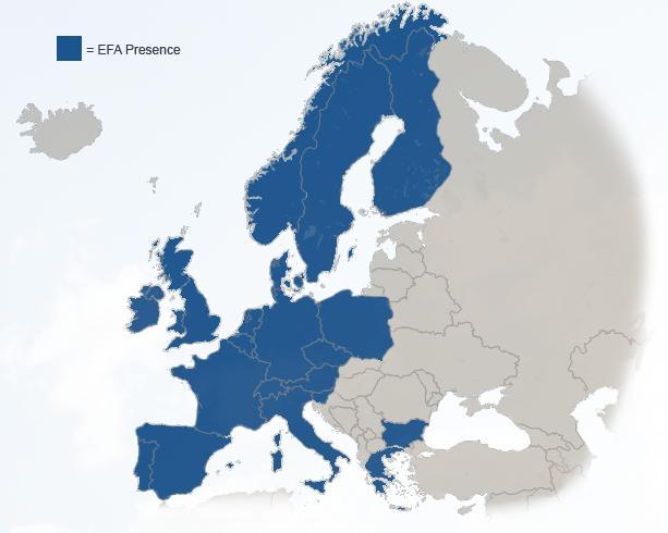 22 European countries 35 member