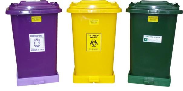 disposal No carrying bags or containers close to the