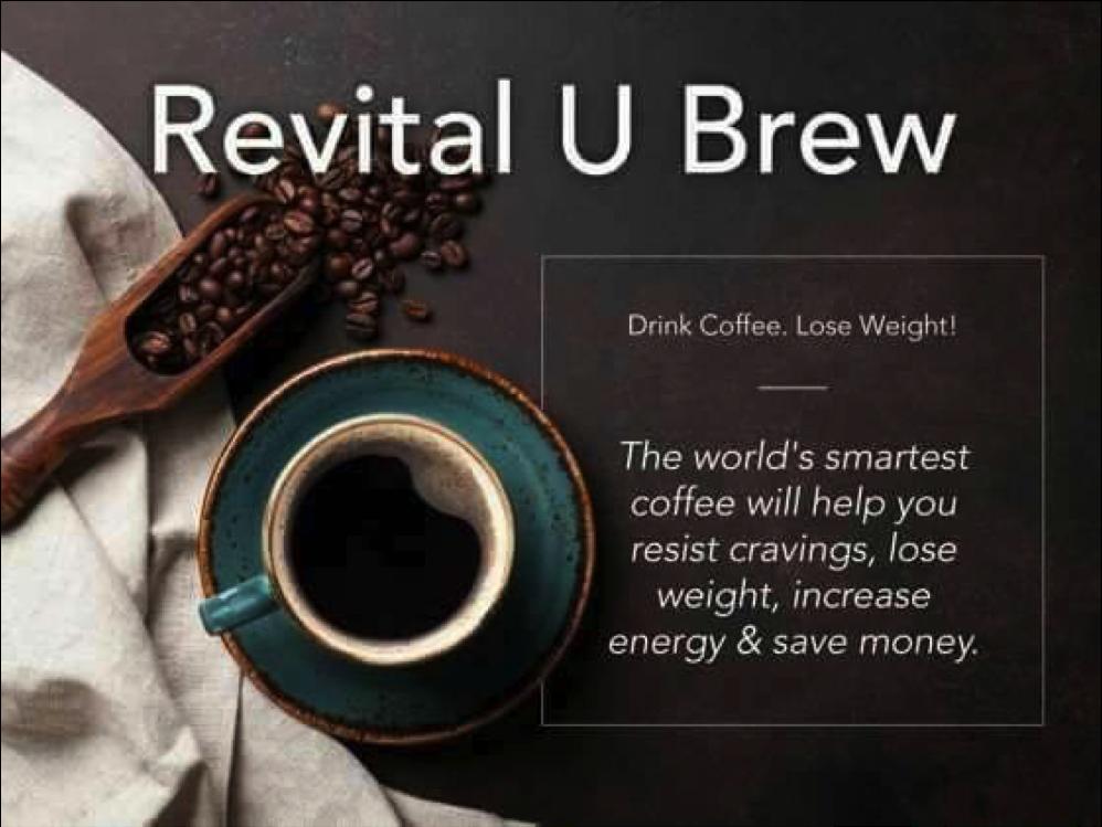 Is Your Coffee Smart? RevitalU Brew is an all natural product and a new science created to help lose weight without having to make radical diet and exercise changes.