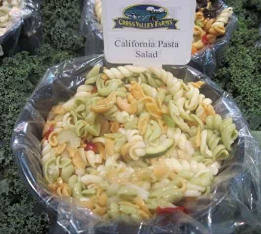 CROSS VALLEY FARMS Salad PASTA CALIFORNIA STYLE REF # 422048 2/5 LB.