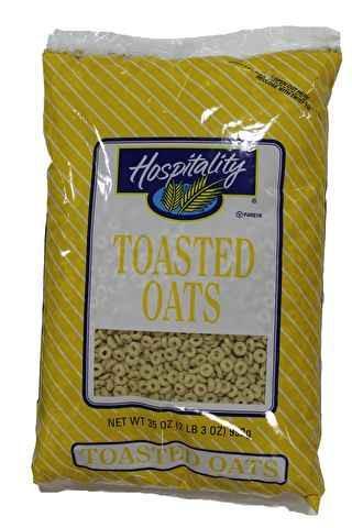 HOSPITALITY Cereal OAT TOASTED # 7176845 4/35 OZ.