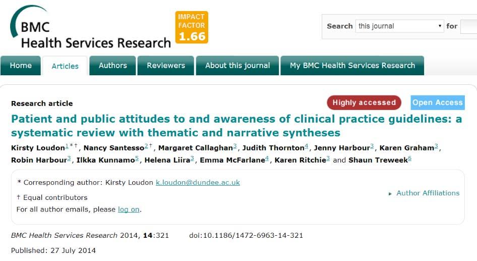 What are current attitudes towards clinical practice guidelines?