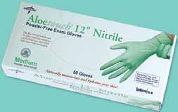 Made from a carboxylated butadiene-acrylonitrile polymer, this glove is free of latex allergens to ensure the safety of staff and patients.