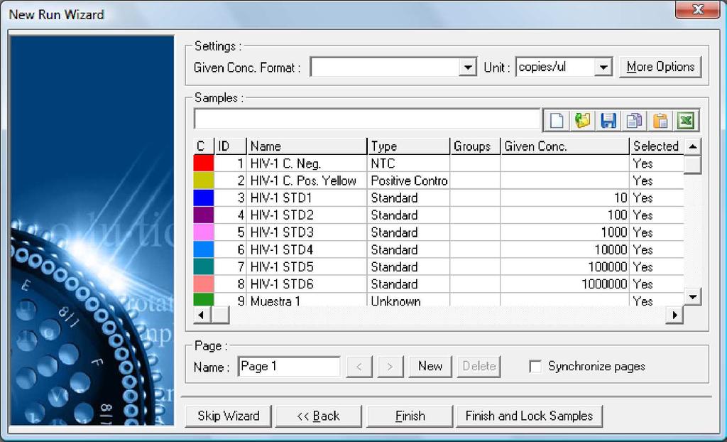 5. In the next screen, the template cycling settings will be displayed as entered in section 2.1.E. Select Start run. 1. Select Calibrate and in the next screen, Calibrate acquiring.