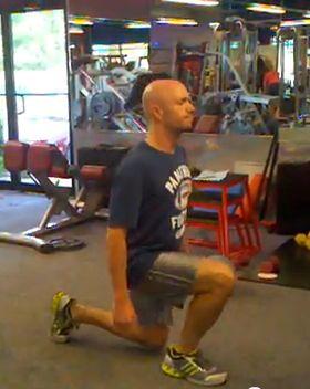 Press the front of your back foot into the ground and use it to help keep your balance.