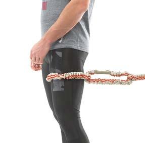 KNEE In case of long-lasting or high-tension workouts, it is advisable