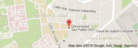 GENERAL INFORMATION COURSE VENUE: CEU - UNIVERSIDAD SAN PABLO - MADRID UNIVERSITY CEU SAN PABLO Campus de Monteprincipe Facultad de Medicina Urb.
