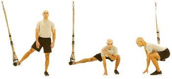 TRX Abducted Lunge