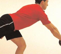 Dumbbell 1 Leg Reach - Complete 12-15 reps on each side. Rest 20 seconds.