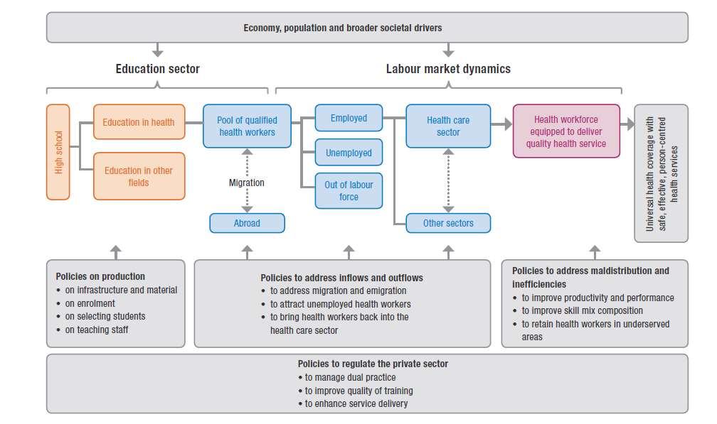 Another principle: Public policy levers to shape health labour markets for