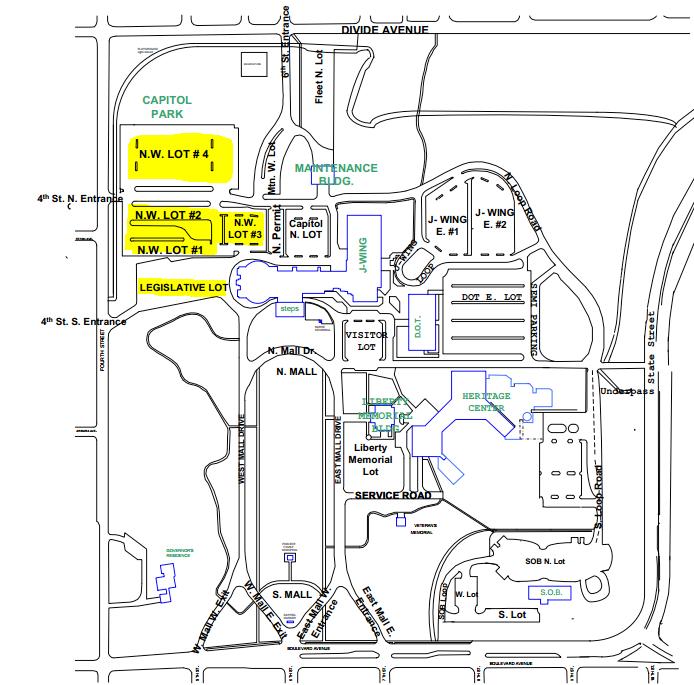 Parking Information The meeting will be taking place in the West side conference rooms.