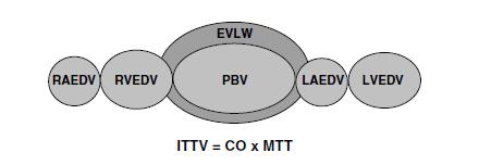 Intrathoracic Thermal Volume = CO x MTT
