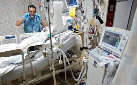 ICU patients may require mechanical ventilation
