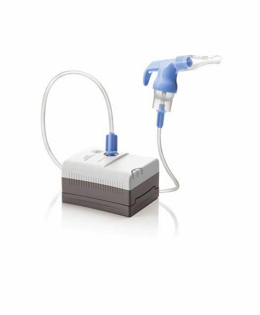 Compressor and nebulizer system InnoSpire Mini Lightweight and battery powered InnoSpire Mini allows patients to get their therapy whenever they want and wherever they may be.