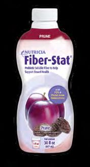 Specialized Adult Nutrition Fiber-Stat A low volume liquid prebiotic fiber medical food for the dietary management of bowel regularity in persons unable to meet fiber requirements through a normal