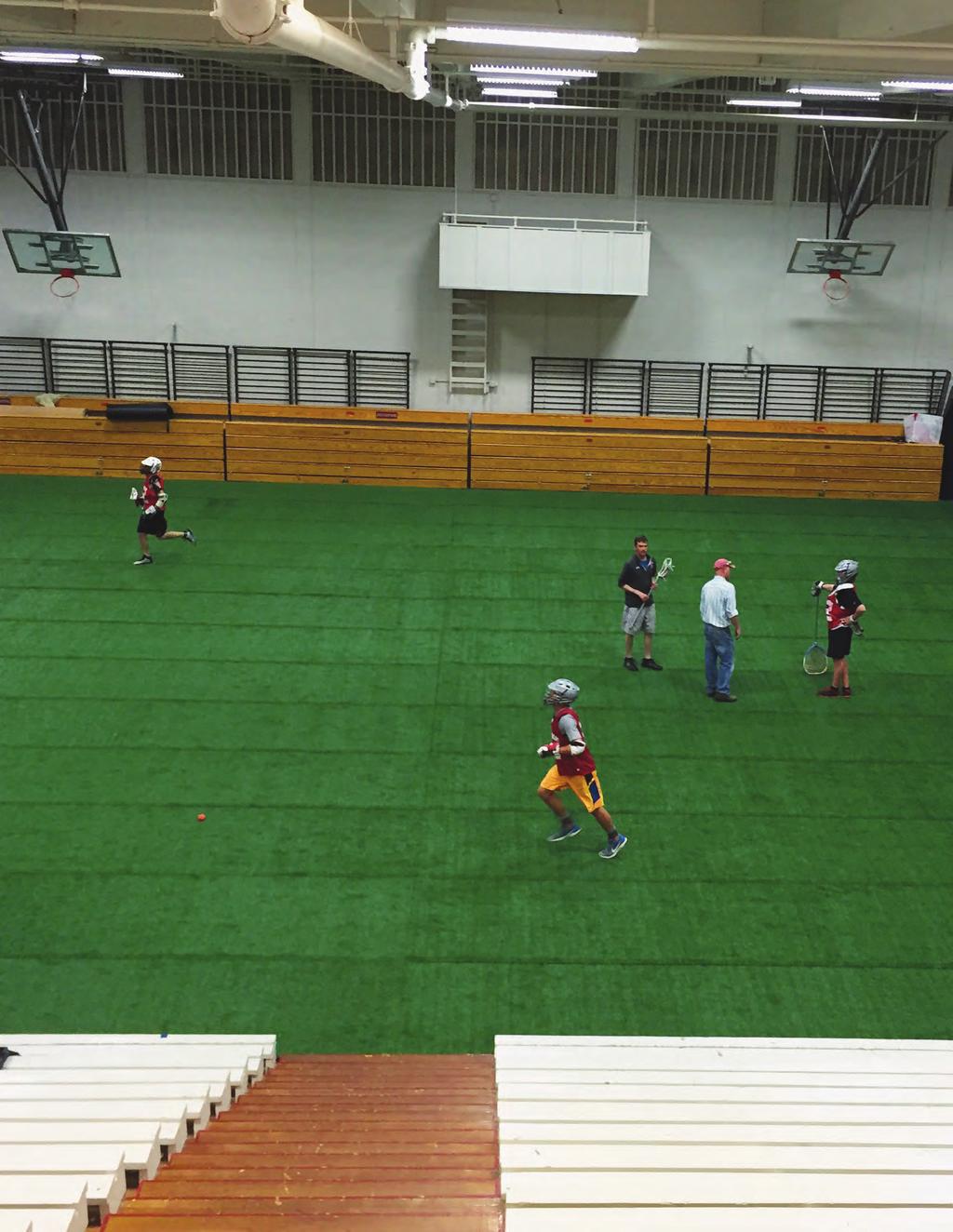 TURN ANY BUILDING INTO AN INDOOR PRACTICE FIELD IN JUST
