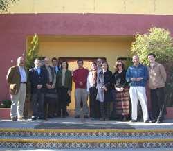 December 2007 Meeting, Chulula, Mexico Members of the North American Digital Working group gathered in front of the main entrance of the Villas Arqueologicas Hotel in Cholula, Mexico.