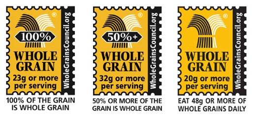 FACT SOME WHOLE GRAINS MAY HAVE A WHOLE GRAINS STAMP.