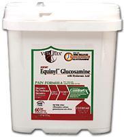 171 EQUINYL GLUCO W/HA 1.875LB Contains hyaluronic acid for extreme performance demands, plus two times the glucosamine of Equinyl Combo, for horses in training and competition.
