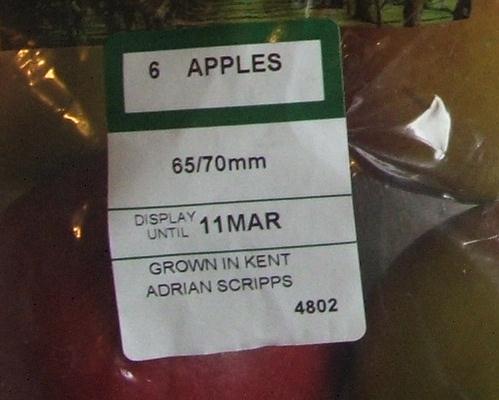 Discussion: Date labels on fruit and vegetables Uncut fruit and vegetables don t legally require a date mark