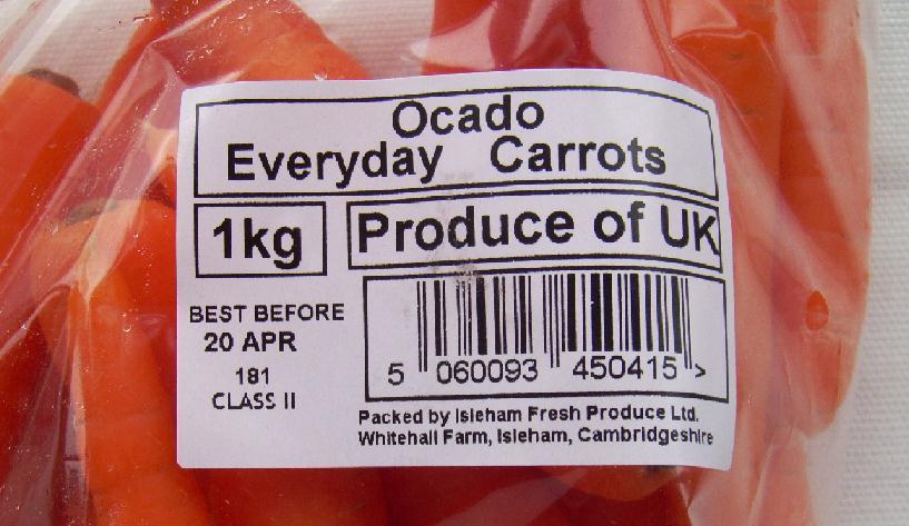 Date labels on uncut fruit and vegetables Recommendation: Simplify dates in the short term (i.e. move to one) Carry out trials to
