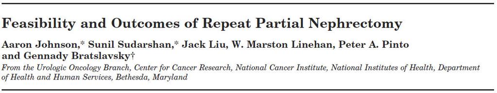 Surgical Margins: do they matter? Published Data Literature review using nephron-sparing, partial nephrectomy, margin PSM = 0-7% in OPNx PSM = 0.