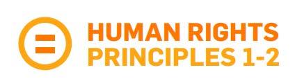 5. Human Rights principles Principle 1: Businesses should support and respect the protection of