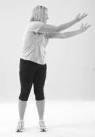 EXERCISES 3. SIDE THROW Start with a similar stance as exercise 2 and stand side on to a wall about two or three metres away.