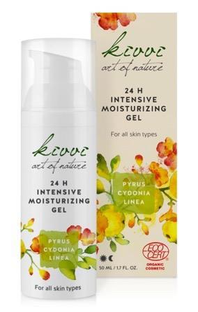 24 H INTENSIVE MOISTURIZING GEL 24h intensively moisturizing gel for day and night is suitable for all skin types.