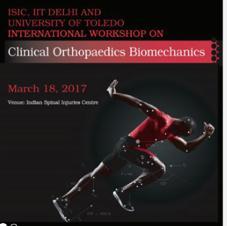 The preparations for the workshop began in January 2016 when our guest faculty Prof. Vijay Goel arrived from the University of Toledo to help us with our endevour of developing a biomechanics lab.