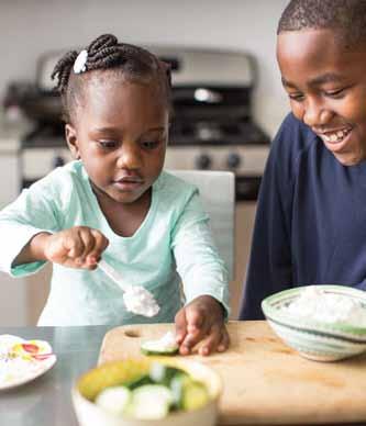 Experts Respond Cooking is a valuable life skill that teaches children about nutrition and food safety, as well as building math, science, literacy and fine motor skills.