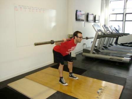 But the movement of the hips is the same. Be very conservative with this exercise.