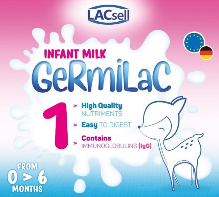 GERMILAC 1 GERMILAC 1 first days of life to 6 months GERMILAC 1 has been created to meet the needs of infants.