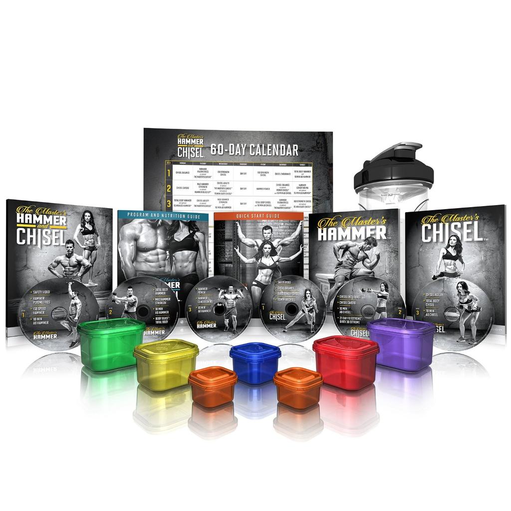 Hammer and Chisel is an extreme Functional Resistance Training workout with a twist. Masters Hammer and Chisel is a unique total body resistant training DVD workout.
