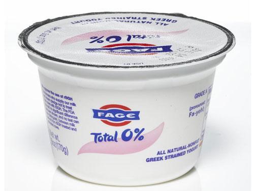 Granola Low fat Greek yogurt Fresh, dried