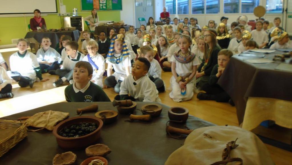 Ancient Egypt Comes to EBPS This week, years 3 and 4 got to experience what life was like during Ancient Egypt.