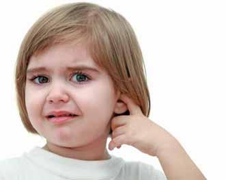 A Common Problem Middle ear infections are due to a buildup of fluid in the middle ear. This is a common problem in younger children, whose ears are not fully developed.