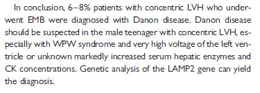 There is no specific treatment for Danon disease, except heart transplantation!