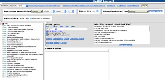 WBB Supplemental View Where will Change Requests I submitted appear in next release of MedDRA?